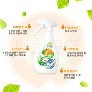 橘子工坊 廚房 浴廁 除垢 清潔劑 480ml/瓶