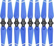 8pcs PropellerDrone 4730 Quick Release Folding Blades 4730F Replacement Props Spare Parts Wing Accessory Screw, for DJI, Spark Propeller Prop(Blue)