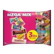 Hershey's Mega Mix Chocolate and Sweets Assortment Variety 48.29 oz. 135 Pieces