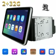 Double 2 Din Rotatable 10.1" Android 10.1 Car Radio Stereo GPS NAVI Head Unit