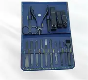 16pcs full set of nail clippers home manicure nail clipper set nail art tools set,16pcsB