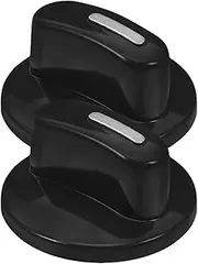 Milisten 2pcs Replacement Timer Control Knobs for Electric Pressure Cooker and Oven D-Shaped Shaft Easy Installation Durable Plastic Comfortable for Various Appliances