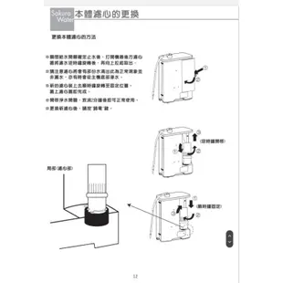 濾心賣場 免運 可刷卡 櫻花牌 P0852 前置濾心+本體濾心 電解水生成器 電解水機  原廠公司貨