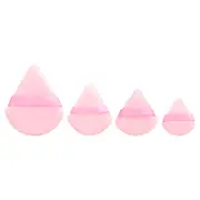 J.Cat Beauty, Assorted Pink Puffs, BR60, 4 Count