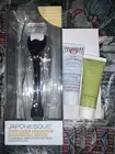 aponesque Microneedle Roller, Korres Poreless Skin Cream, First Aid Beauty Wash