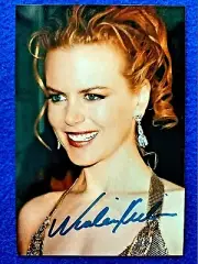 NICOLE KIDMAN - Signed "Glam Candid" 4x6 Colour photo COA