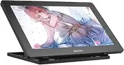 16HD 15.6 Inch IPS Graphics Drawing Tablet Display 1920 * 1080 High Resolution 8192 Pressure Level with Rechargeable S LUS Pen/ 20pcs Pen Nips/ 16GB USB Disk/Glove/Cleaning Cloth/Adjustable Stand