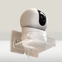 在飛比找momo購物網優惠-【芊芊居家】10入 監視器壁掛架 攝影機壁掛架(機上盒 路由