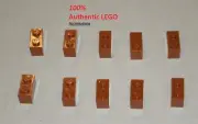 LEGO NEW 1x2 Dark Orange Brick (10x) 4579659 Brick 3004