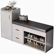 Shoe Storage Cabinet Wooden Shoe Cabinet with Drawers and Doors, Dustproof Storage Cabinet for Sneakers/Sandals/Slippers, Shoe Bench, Shoe Rack Shoe Organizer