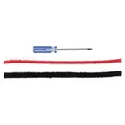For Dyson Vacuum Parts 2pcs Plush Roller Brush Strips for Model V11 and V15