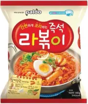 PALDO Rabokki Noodle 4packs)580g
