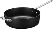 [Scanpan] TechnIQ 41203008 Two-Handed Pot, Black, Diameter 11.8 inches (30 cm), Capacity 1.2 gal (5.5 L)