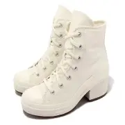 Converse Chuck 70 De Luxe Heel Egret Men Unisex Platform High-Heels A05348C