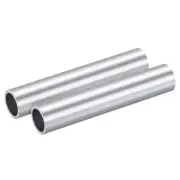6063 Aluminum Round Tube 20mm OD 16mm Inner Dia 100mm Length Pipe Tubing 2 Pcs