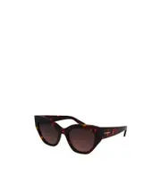 geometric frame sunglasses 55 Dark Tortoise
