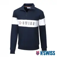 在飛比找PChome24h購物優惠-K-SWISS Mock Neck Sweatshirt立領