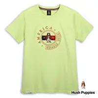 在飛比找momo購物網優惠-【Hush Puppies】女裝 T恤 經典圖騰刺繡狗T恤(