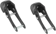 2pcs Inline Skates Toe Stops Brakes Pads Replacement Parts for Roller Skates Plastic for Safety