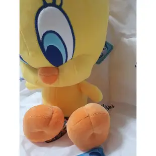 崔弟娃娃 可愛雀弟 正版LOONEY TUNES Tweety #崔弟 崔弟絨毛 小鳥娃娃 金絲雀娃娃 動物娃娃 翠蒂