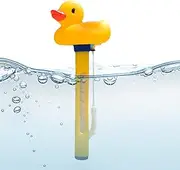 Pool Thermograph Floating | Floating Pool T-hermometer, Swim Pools Floating Water Temperature Gauge | Precision Measurement Easy Read Tool for Women Men Kids Adults Aquariums Hot Tubs