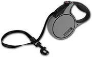 KONG Terrain Retractable Dog Leash, Large, Grey, 5m Tape