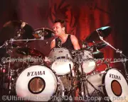LARS ULRICH PHOTO METALLICA 8x10 Concert Photo by Marty Temme 1A