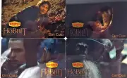 Hobbit Desolation of Smaug Denny’s Gift Card Set of 4 Collectibles