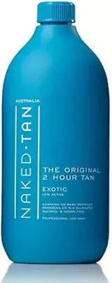 Naked Tan 1Litre Spray Tan Solution -The Original 2hr exotic 12% DHA Fast Dry