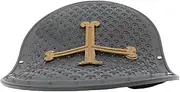 MUCKLILY Knight Shield Costume Lightweight Medieval Role Playing Prop for Stage Performances Everyday Play Durable for Cosplay Fun