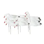 AVERY GHG 3D HEAD PRO-GRADE WINDSOCK DECOYS - SNOW GOOSE WITH HEADS
