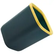 Household Trash Can Plastic Wastepaper Container Tabletop Wastebasket Bin
