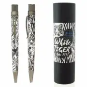 Retro 51 White Tiger Rollerball Pen, New Sealed # 14--23 AND 27