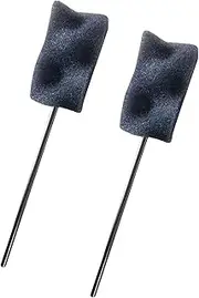 TWTCZOZ 2x Kick Drum Pedal Beater Foam Head Accessory for Drummers