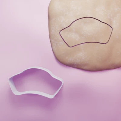 Nurse Hat Cookie Cutter - Biscuit Cutter - Baking - 3 Sizes