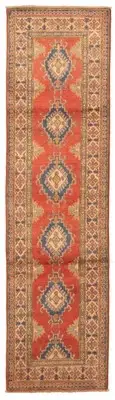Vintage Hand-knotted Runner Rug 2'8" x 10'4" Traditional Wool Carpet