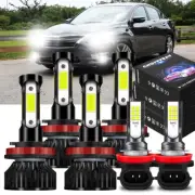 Para For Altima 2007-2018 Faros LED Hi/Lo+Combinación de luces antiniebla
