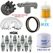 Tune Up Kit Filters Cap Wire Plugs For DODGE MONACO V8 7.2L, PLASTIC 1973-1978