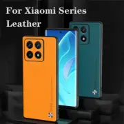 For Xiaomi 14T Redmi Note 14 13 12 11 Pro Leather Shockproof Phone Case Cover