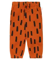 [Stella McCartney Kids] Stella McCartney Kids Baby printed cotton sweatpants M 24 orange