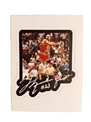 Michael Jordan Basketball Sticker