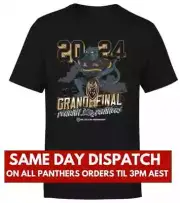 Penrith Panthers 2024 NRL Mens Grand Final Shirt Sizes S-5XL BNWT