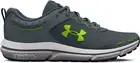 Under Armour Men's UA Charged Assert 10 Running Shoes Gravel/Gravel/Lime Surge -