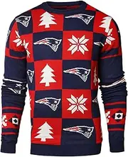 FOCO Mens Green Bay Packers 2016 Patches Ugly Crew Neck Sweater - Mens Double Extra Large SWTCNNC16PAT-P