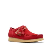 Clarks Men's Original Wallabee Red Suede - MADE IN VIETNAM