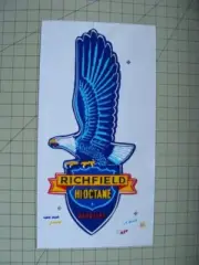 RICHFIELD HI OCTANE GASOLINE VINYL STICKER
