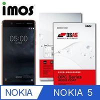 iMos NOKIA 5 3SAS 疏油疏水 螢幕保護貼