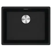 Franke Maris Single Bowl Undermount Sink Onyx MRG110-52ON-B