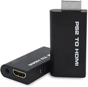 PS2 to HDMI Video Converter Composite AV to HDMI PlayStation 2 HD Adapter New