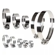 6-51mm Hose Clamps Clip 304 Stainless Steel Adjustable Spring Pipe Fuel 4 Sizes
